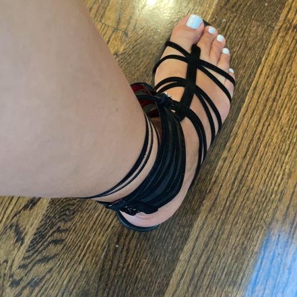 Cesar’s Paciotti Suede Multistrap Sandals Sz 41 - Picture 5 of 9